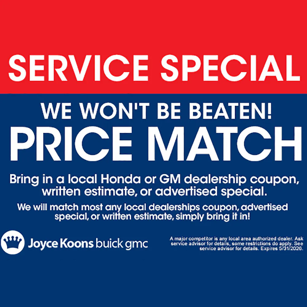 Price Match | Joyce Koons Buick GMC