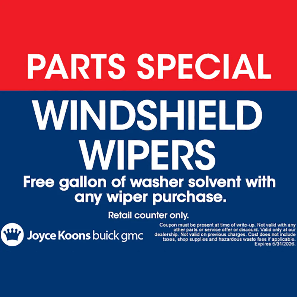 Windshield Wipers | Joyce Koons Buick GMC