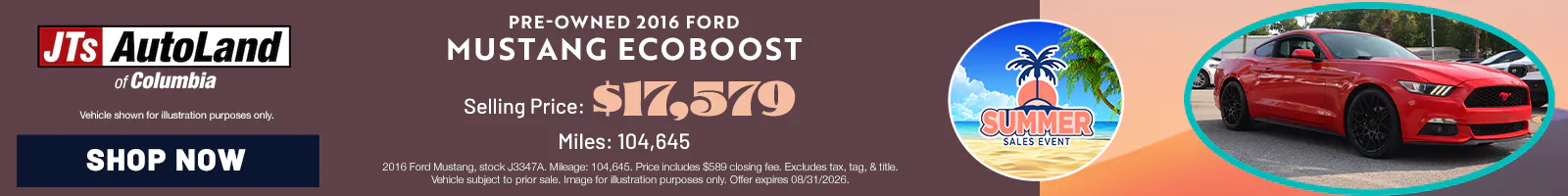 Price: $17,579 Mileage: 104,645 | JTs AutoLand of Columbia