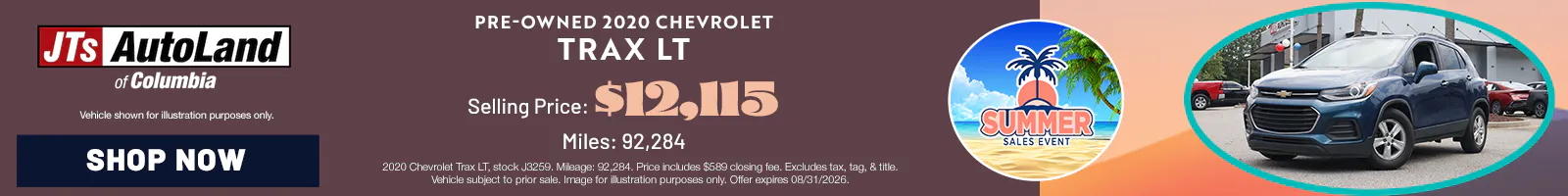 Price: $12,115 Mileage: 92,284 | JTs AutoLand of Columbia