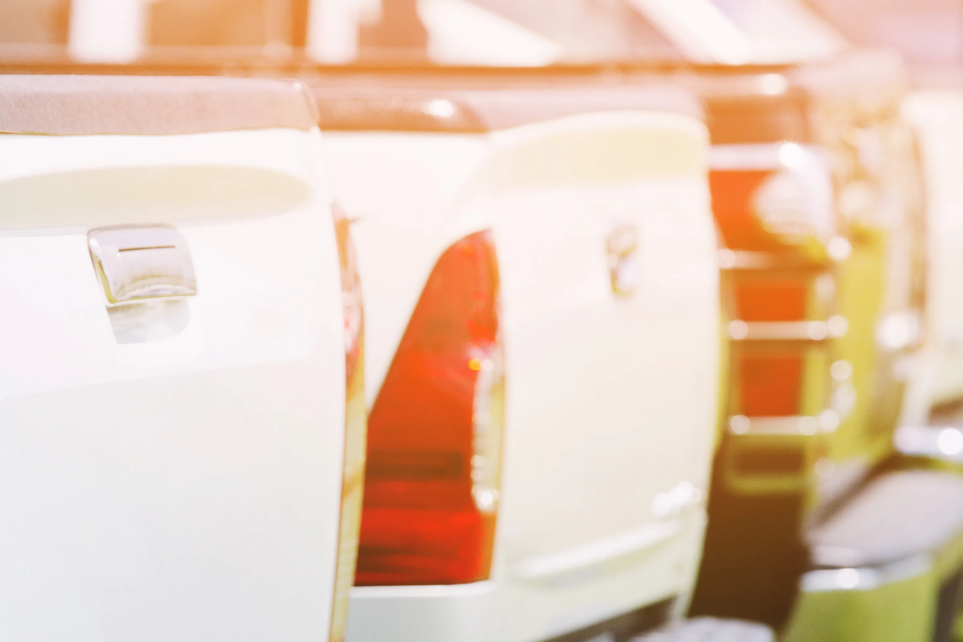 row of used trucks