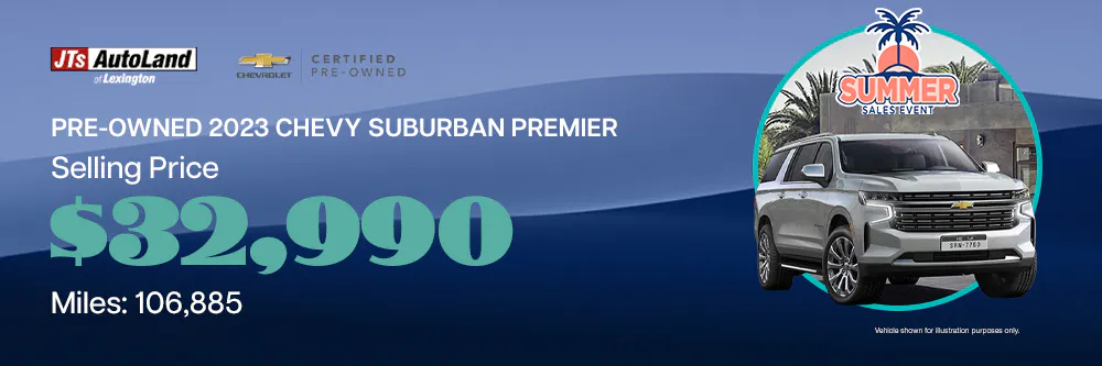 2024 Chevy Suburban Premier Selling Price: $32,990 Miles: 106,885 | JTs AutoLand of Lexington