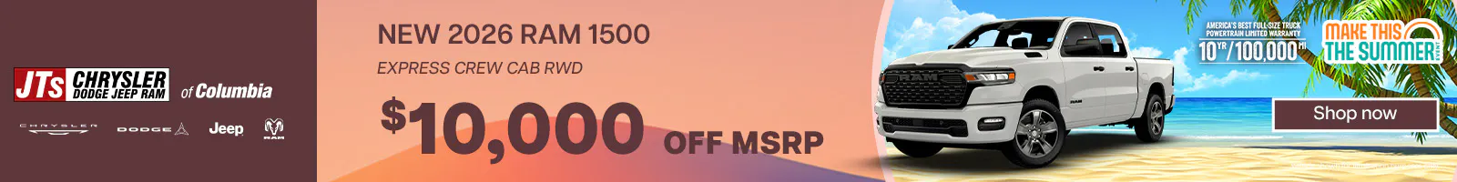 $10,000 off MSRP