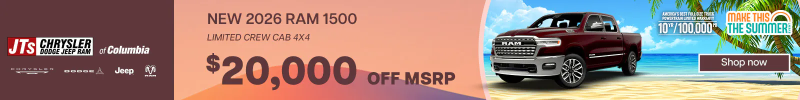 $20,000 off MSRP