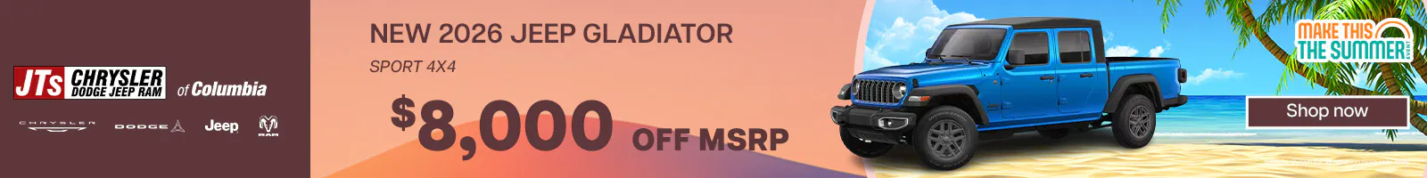 $8,000 off MSRP