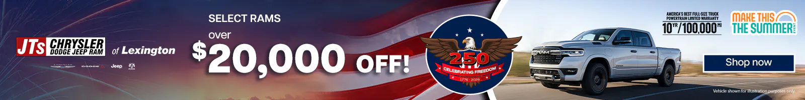 Select Rams over $20,000 Off!
