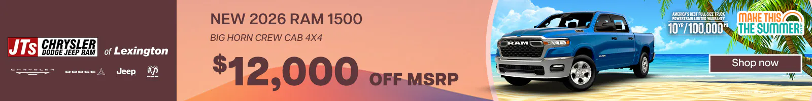 $12,000 off MSRP