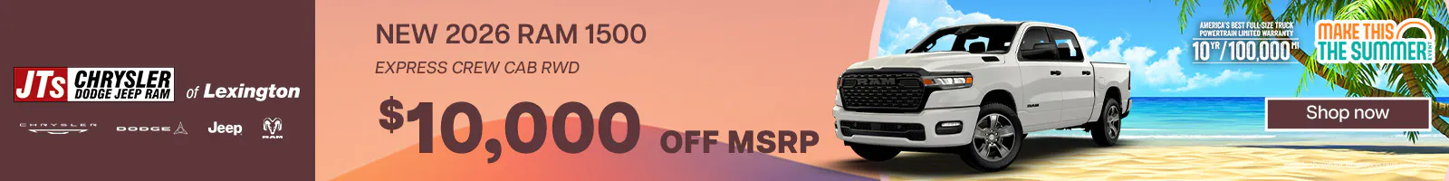 $10,000 off MSRP