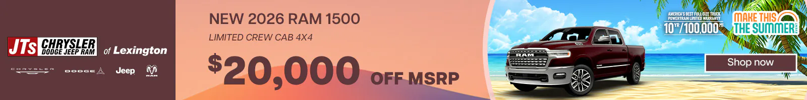 $20,000 off MSRP