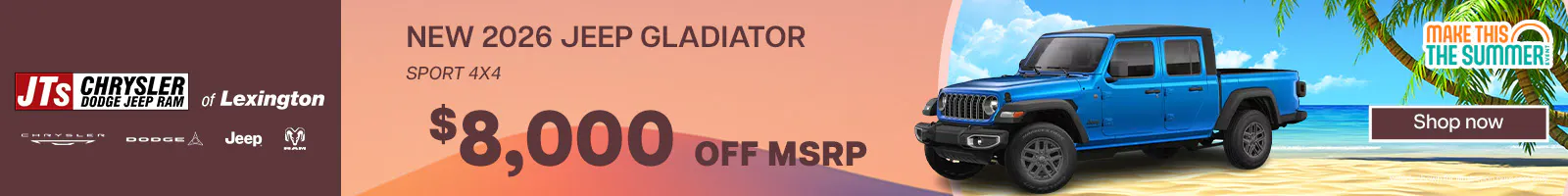 $8,000 off MSRP