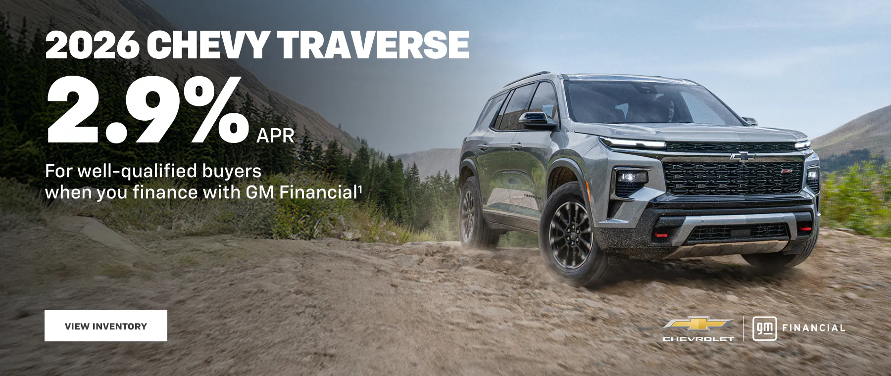 2026 Chevy Traverse special offer at Juneau Auto Mall