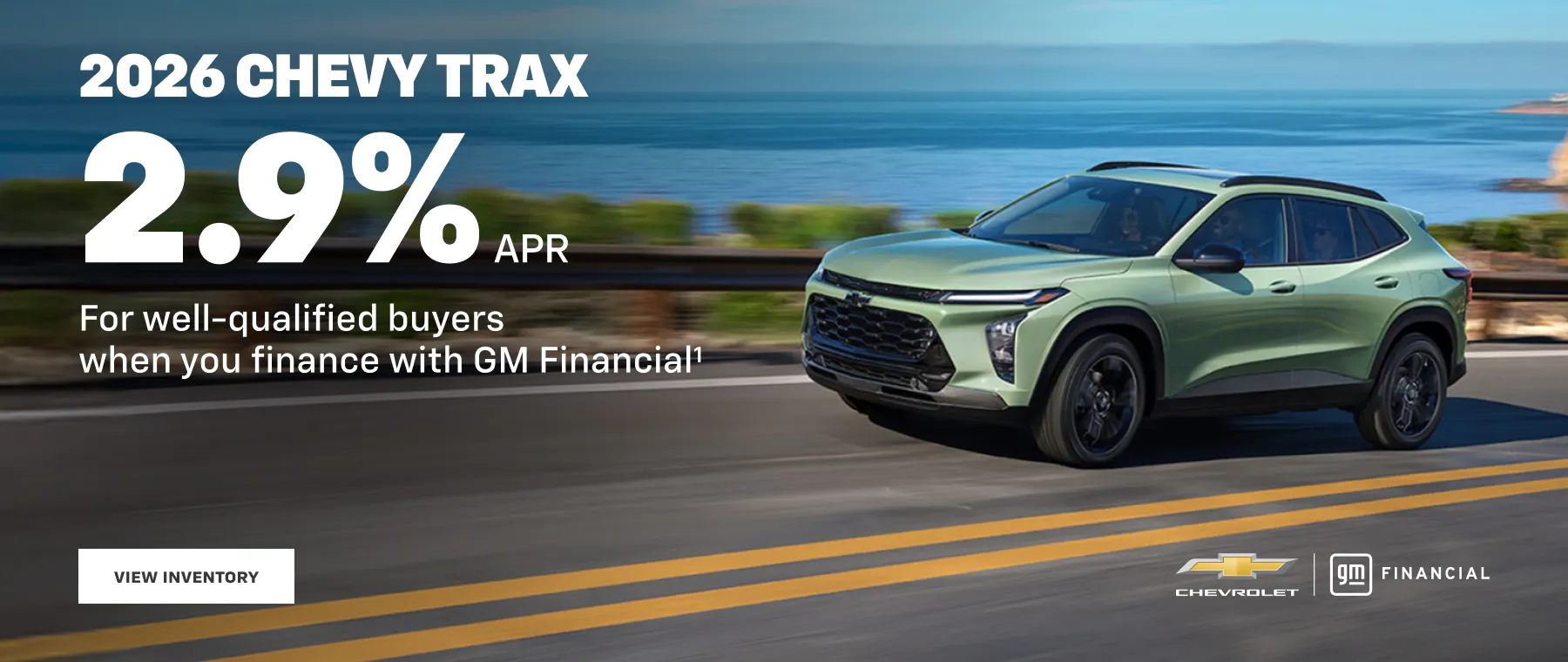 2026 Chevy Trax special offer at Juneau Auto Mall Alaska