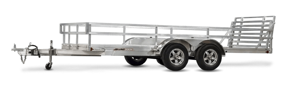Aluminum Utility Trailer side profile