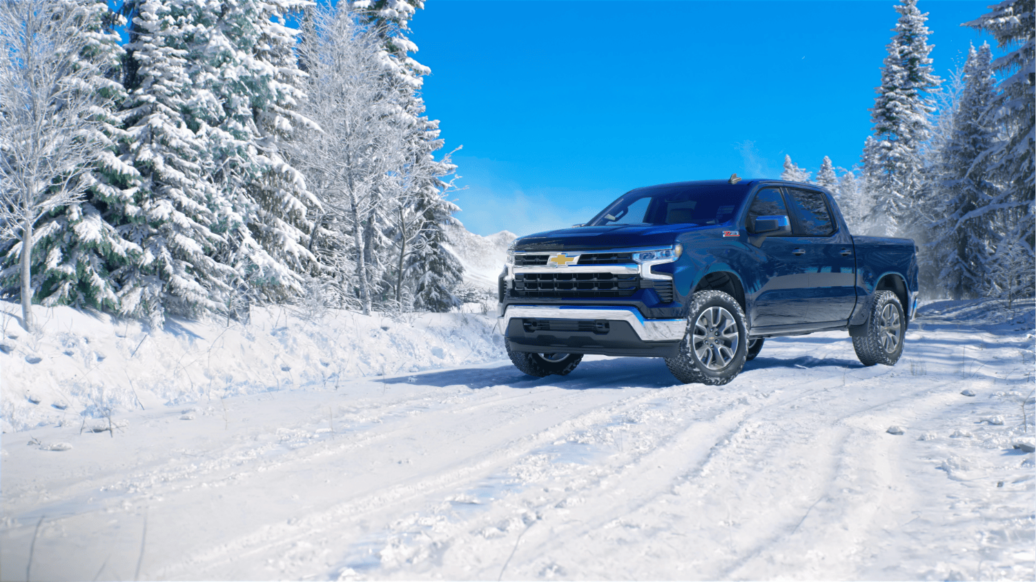 Chevrolet Silverado built for tough winter roads in Juneau Alaska