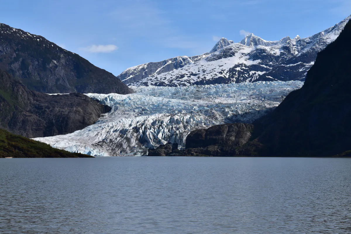 Mendenhall Valley area near the glacier