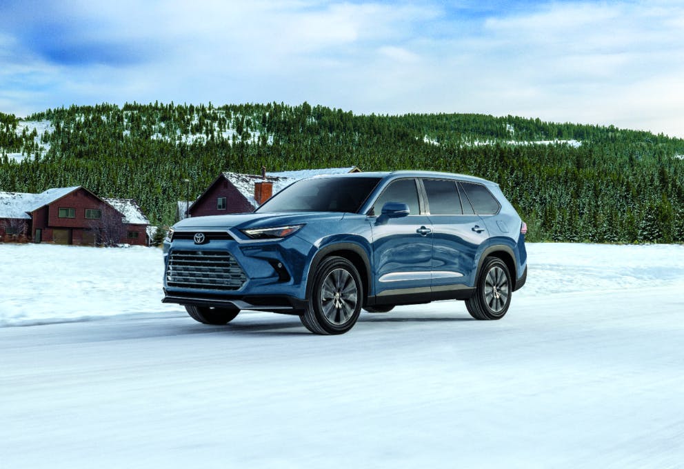 Toyota Highlander AWD SUV ready for winter travel in Juneau Alaska