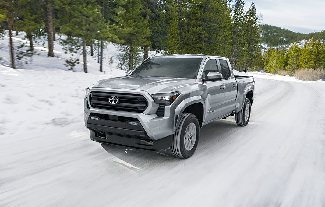 Toyota Tacoma truck built for winter conditions in Juneau Alaska