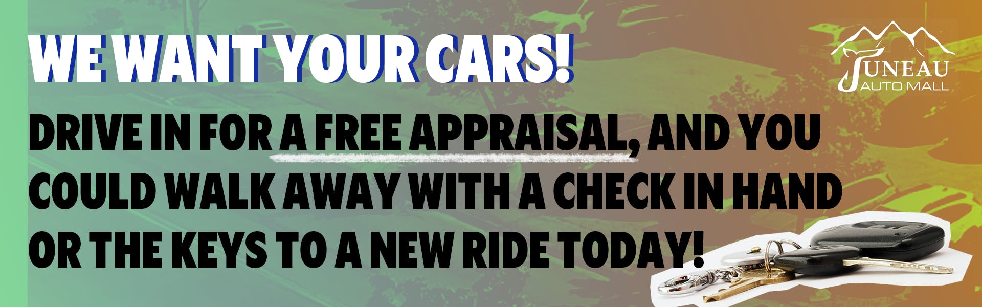 We Want Your Cars