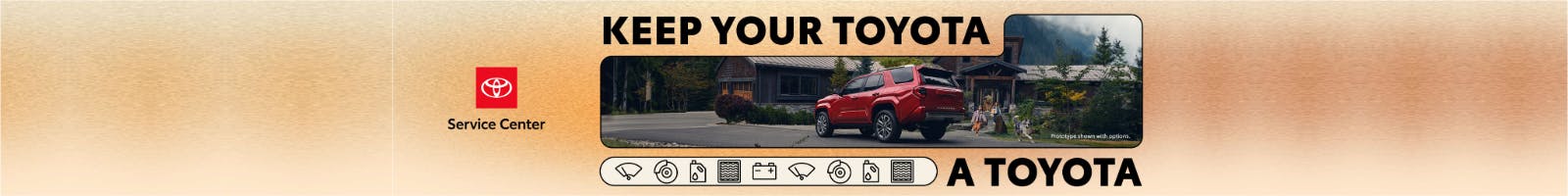 Keep  your Toyota a Toyota