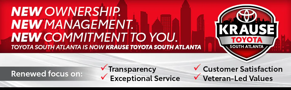 New Ownership | Krause Toyota South Atlanta