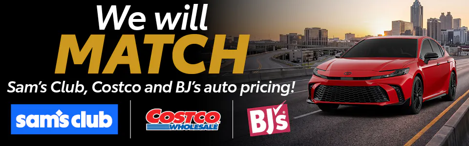 We Will Match | Krause Toyota South Atlanta