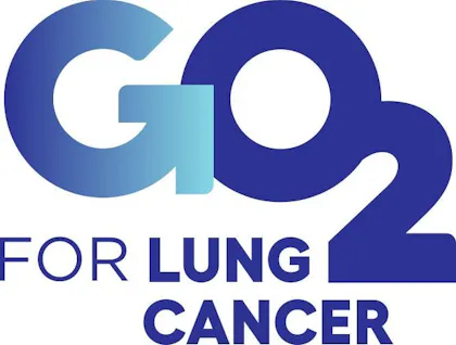 GO2 for Lung Cancer logo