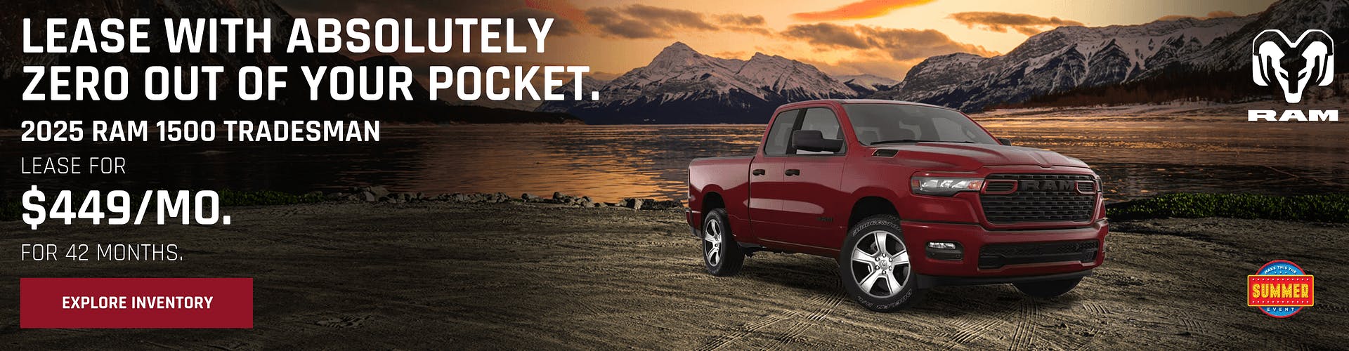 New 2025 Ram 1500 Tradesman Crew Cab 4X4