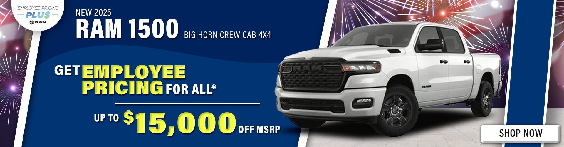 New 2025 Ram 1500 Big Horn Crew Cab 4X4