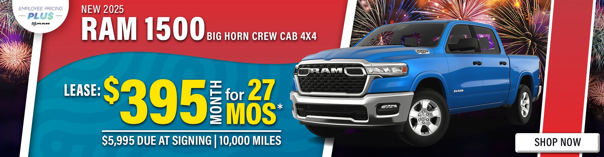 New 2025 Ram 1500 Big Horn Crew Cab 4X4