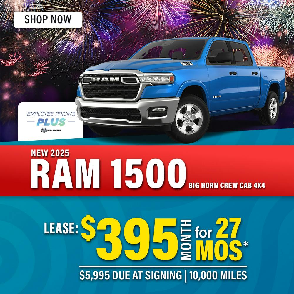 New 2025 Ram 1500 Big Horn Crew Cab 4X4
