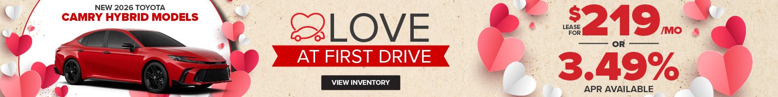 Camry Love At First Drive