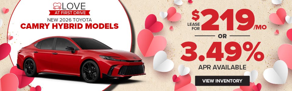 Camry Love At First Drive | Lake City Toyota