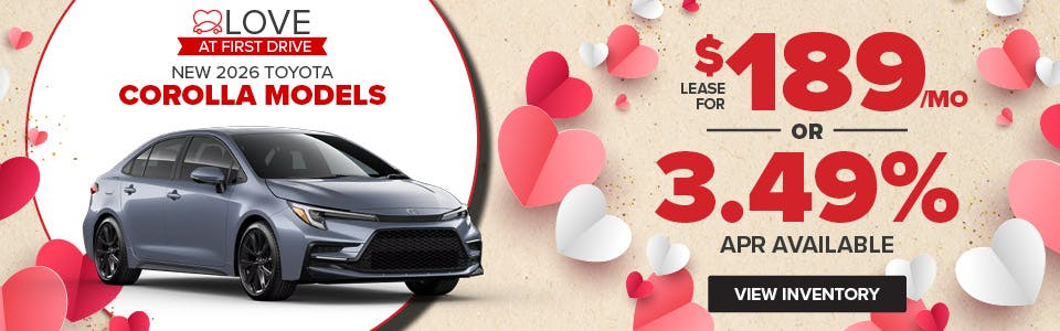 Corolla Love At First Drive | Lake City Toyota