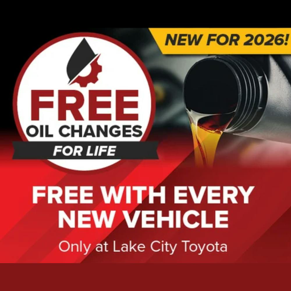 Free Oil Changes For Life | Lake City Toyota