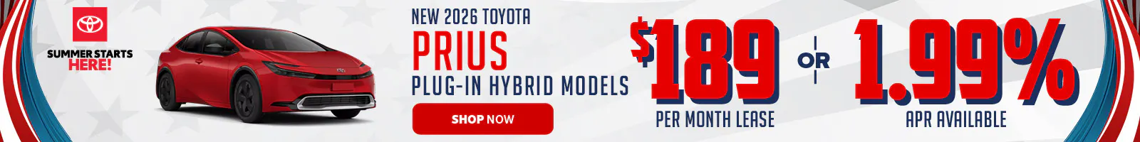 2026 Toyota Prius Plug-in Hybrid