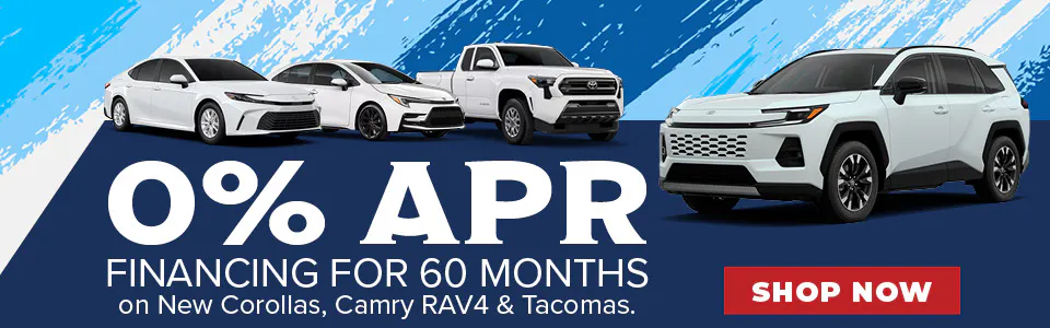 0% APR for 60 Months | Lake City Toyota