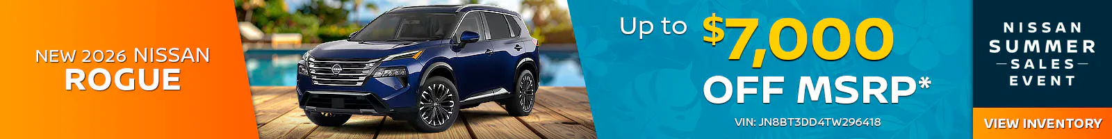 New 2026 Nissan Rogue