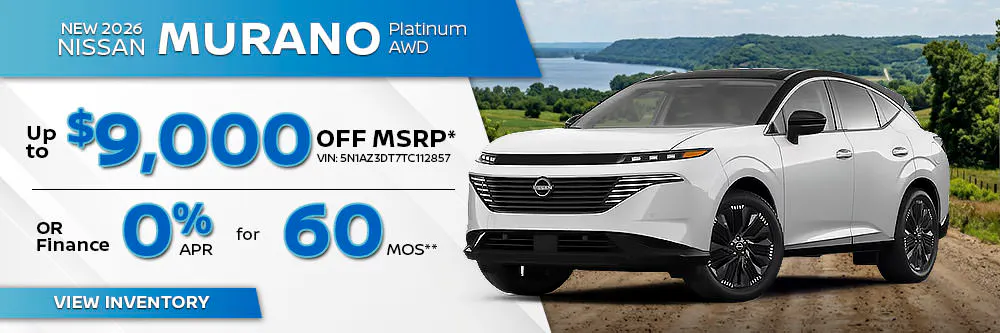 New 2026 Nissan Murano Platinum AWD | Landers Nissan