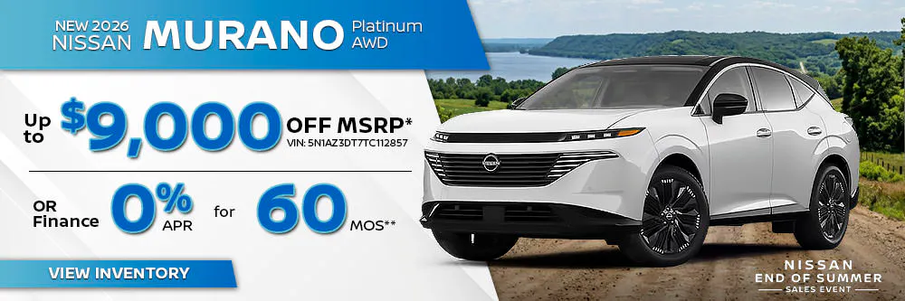 New 2026 Nissan Murano Platinum AWD | Landers Nissan