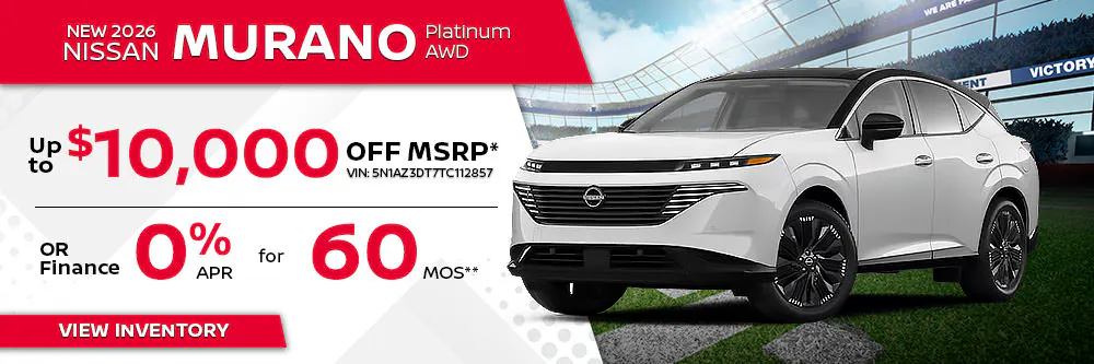 New 2026 Nissan Murano Platinum AWD | Landers Nissan