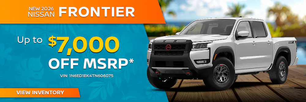 New 2026 Nissan Frontier | Landers Nissan