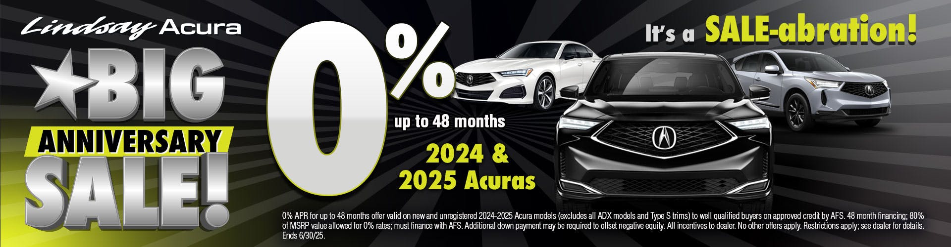 0% New Acuras