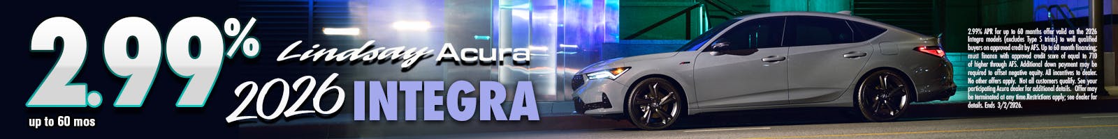 2.99% 2026 INTEGRA