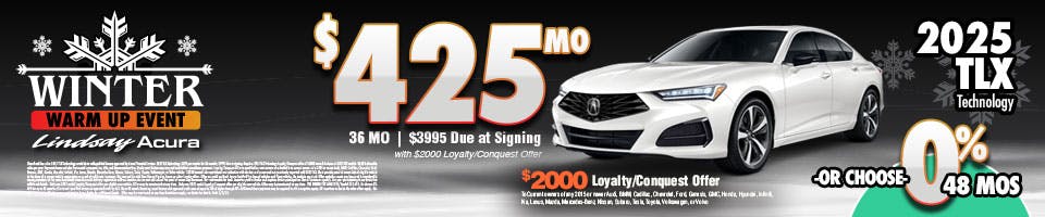$425 TLX Technology FEB26 | Lindsay Acura