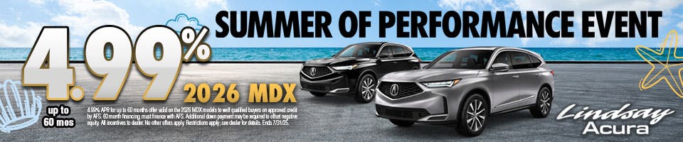 4.99% APR 2026 MDX | Lindsay Acura