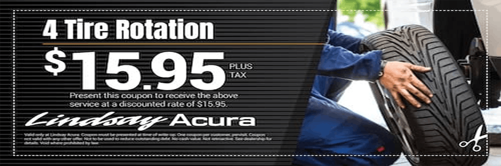 4 Tire Rotation | Lindsay Acura