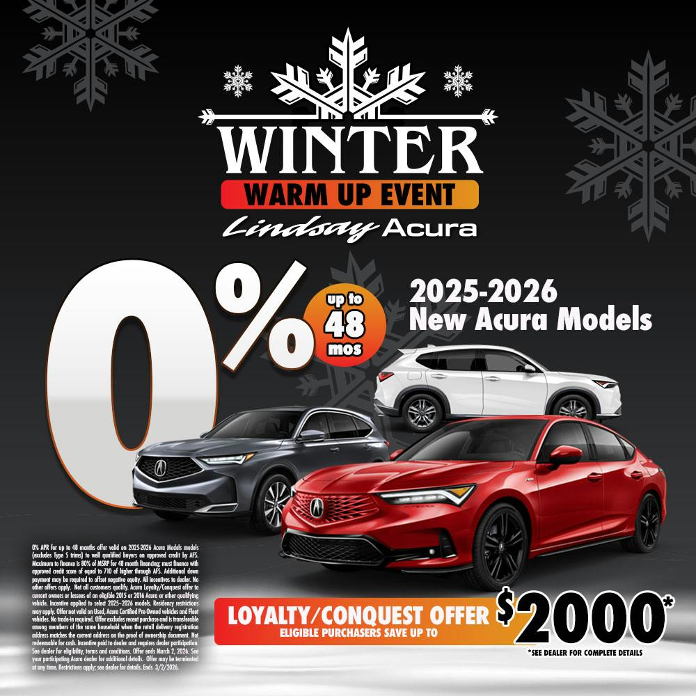 0% NEW Acuras FEB26