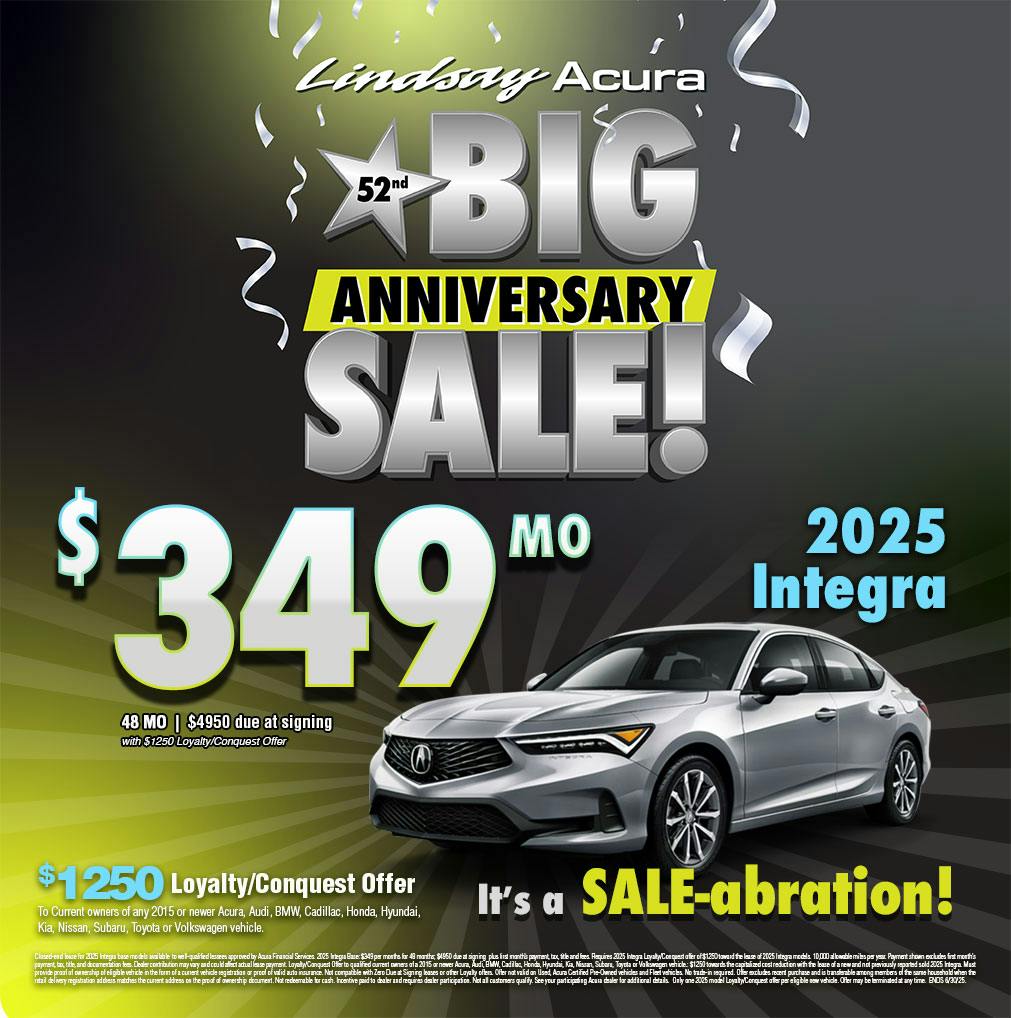 $349 2025 Integra