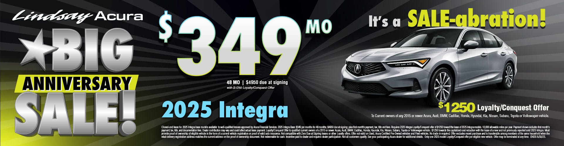 $349 2025 Integra