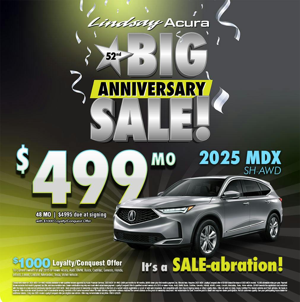 $549 2025  MDX SH-AWD